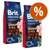 2 confezioni Brit Premium by Nature per cani adulti taglia grande 25–45 kg, pollo 45 %, Adult Large L, scritta 'GMO Free Soy', simbolo percentuale promozione.