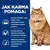 Jak karma pomaga: żywienie chroniące nerki, pobudzające apetyt; formuła poprawia zdolność biegania, wspinania się i skakania; wspomaga budowanie masy mięśniowej.
