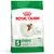 Royal Canin mini adult, koko S, up to 10 kg. Weight maintenance, optimal health support. Kuvassa pieni koira ja nappuloita. Teksti englanniksi ja ranskaksi.