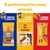 Pedigree Dentastix for dental health, Ranchos Fillets with chicken for training, Jumbone for longer chewing time. Three snack varieties for different occasions.