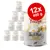 Purizon Single Meat Chicken with Chamomile Blossoms, 12x400 g konzervi za pse. Natpis: 13% single meat. Prikazane limenke s tratinčicama na etiketi.