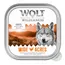Экономупаковка Wolf of Wilderness Adult в лоточках, 24 x 150 г - Wide Acres - курица