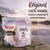 Purizon Snacks Duck with Fish, 100 g. Texte visible : Original, 100% viande, poisson et ingrédients d’origine animale, gently freeze-dried, for adult dogs.