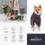 Cuatro perros llevan diferentes prendas para perros. Símbolos con texto: Reversible 2 en 1, Ultraligero, Interior cálido, Para llevar, Diseñado para la comodidad, Lavable a máquina a 30°. Nomad Tales München. Cuatro perros llevan diferentes prendas para perros. Símbolos con texto: Reversible 2 en 1, Ultraligero, Interior cálido, Para llevar, Diseñado para la comodidad, Lavable a máquina a 30°. Nomad Tales München.