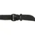 Black nylon strap with plastic buckle, suitable for secure fastening or closure.