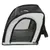 Transport bag with mesh window, grey and black design, brand Trixie. Visible zips and carrying strap.