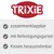 Trixie. Zusammenklappbar, mit Befestigungsgurten, Kissen herausnehmbar.