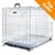 Savic metal pet crate with handle, visible bedding inside. Orange corner banner reads 'Top Seller'. PET'S FAVOURITE text under Savic brand name on front panel. Savic metal pet crate with handle, visible bedding inside. Orange corner banner reads 'Top Seller'. PET'S FAVOURITE text under Savic brand name on front panel.