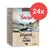 Purizon Sterilised Original Chicken Fillet with Salmon, 24x Packung, 6x70g, für Katzen. Purizon Sterilised Original Chicken Fillet with Salmon, 24x Packung, 6x70g, für Katzen.