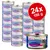 Lot de 24 boîtes Feline Porta 21, 156 g chacune, étiquette visible : Hühnerfleisch pur natural, alimentation complémentaire pour chats, image d’un chat sur l’emballage. Lot de 24 boîtes Feline Porta 21, 156 g chacune, étiquette visible : Hühnerfleisch pur natural, alimentation complémentaire pour chats, image d’un chat sur l’emballage.