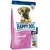 Balenie krmiva Happy Dog Maxi Baby, Supreme Young, Phase 1, 1–5 mesiacov, vyrobené v Nemecku. Viditeľný obrázok šteňaťa a text Natural Life Concept.