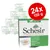 Pachet 24 x 150 g Schesir Adult Dog, fileuri de pui în aspic. Text vizibil: Chicken Fillets, Filets de Poulet, Hühnerfilet, Filetes de Pollo, Kipfilet. Imagine produs pe ambalaj. Pachet 24 x 150 g Schesir Adult Dog, fileuri de pui în aspic. Text vizibil: Chicken Fillets, Filets de Poulet, Hühnerfilet, Filetes de Pollo, Kipfilet. Imagine produs pe ambalaj.