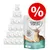 Lot de sachets Concept for Life Sterilised Cats 85 g, recette sans céréales au saumon, pour chats stérilisés, avec symbole promotionnel % visible sur l’emballage.