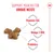 Dry food pieces with the following features: vitamins C & E, omega 3 DHA, prebiotics. Text: Support your kitten's unique needs. Dry food pieces with the following features: vitamins C & E, omega 3 DHA, prebiotics. Text: Support your kitten's unique needs.