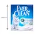 Caja de arena aglomerante para gatos Ever Clean Total Cover, 6L, fórmula baja en polvo. Texto visible: lasts 20% longer, seals up to 99% of solid & liquid waste. Altura del envase: 280 mm.