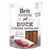 Brit Meaty Jerky Duck & Chicken Protein Bar, 80g, voor volwassen honden. Verrijkt met eierschaalmembraan. Geen granen, kleurstoffen of suikers. Mobility Support. Made in EU.