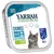 Yarrah Bio-Organic Since 1992, Chunks with Herring with Spirulina, Grain Free Recipe, BIO organic, Certified Sustainable Seafood MSC, 100 g. Kattebillede på emballagen.