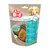 8in1 FILLETS pro breath, Chicken Fillet Nutri-Center, afbeelding van hond en kipfilets zichtbaar op de verpakking. Engelstalige tekst: Premium Chicken Fillet, supports fresh breath.