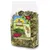 Sachet de JR Farm Daily Food Meerschweinchen-Schmaus, mélange d’herbes et légumes visibles, texte : 100% ohne Getreide, recette améliorée, illustration cochon d’Inde sur l’emballage.