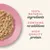Tekst w języku angielskim: 100% natural ingredients, contains no additives, high quality protein.