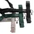 Nomad Tales dog harnesses in black, green and beige with metal rings and brand tags.