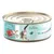 Porta 21 Feline Finest, Dose mit Thunfisch und Kalmar, 85g. Abbildung von Zutaten: Thunfischstück und Kalmar. Mit Katze und Schmetterling auf der Verpackung.