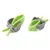Two green and grey plastic clips with SAVIC branding visible on each, shown on a white background.