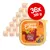 Lot de 36 barquettes Edgard Cooper Poulet & Dinde, pomme canneberge, sans céréales, pour chiens adultes, 300 g chacune. Texte visible : 'succulents', 'pour chiens adultes'.