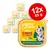 Edgard Cooper Bio Dinde et Poulet, biologische paté voor volwassen katten, 12x 85g.