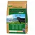 Sacchetto Markus-Mühle Black Angus Rind Junior 15 kg, testo visibile: mit Black Angus Rind, Ente und Hering. Immagine di mucca nera, cane, barca e uccelli.