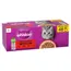 Jumbopack Whiskas 1+ Adult Frischebeutel 144 x 85 g - Klassische Auswahl in Sauce