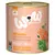 Boîte WOW Saumon, pissenlit et ortie, 71 % poisson, viande et abats, 0 % céréales et gluten, pour chien adulte. Texte en allemand et anglais visible sur l’emballage.