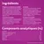 Ingrédients : à l’agneau, au poulet et aux carottes, au canard, au poulet et à la dinde, au bœuf et à la volaille. Protéines 7,3 %, matières grasses 4,2 %, humidité 84,5 %, calcium 0,25 %.