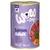 WOW Dog Lamm Adult natvoer, 71% vlees & bijproducten, 0% granen & gluten, blik met afbeelding van lamsvlees en groente, Made in Austria zichtbaar op het etiket.