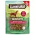 Purina Adventuros Nuggets Maxi Pack, boar wild flavour, laag in vet, zonder kleurstoffen. Afbeelding van hond en zichtbare nuggets in transparant venster op de verpakking.
