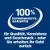 100% Zufriedenheitsgarantie für Qualität, Konsistenz und Geschmack – oder Sie erhalten Ihr Geld zurück.