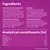 Ingredienti: agnello, pollo, carote; anatra; pollo, tacchino; manzo, pollame. Analisi: proteine 7,3 %, grassi 4,2 %, ceneri 1,6 %, fibre 0,25 %, umidità 84,5 %, calcio 0,29 %, fosforo 0,18 %.