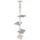 L 38 x P 38 x H 240-270 cm