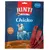 RINTI Extra Chicko, 100 % Lamm, 170 g, zarte Lammstreifen. Texte visibles en allemand : 'wenig Fett ohne Zucker', 'im Fleisch-Anteil', 'zarte Lammstreifen'.