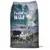 Упаковка Taste of the Wild Sierra Mountain Canine Formula with Roasted Lamb, надпись Purified Water, изображение волков и овец на фоне леса. Текст на английском языке.