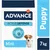 Confezione Advance Active Defense Mini Puppy 7 kg, scritte: Healthy Microbiota, affinity, con immagine di cane piccolo. Colori bianco e azzurro.