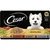 Cesar country stew multipack, 4 x 150g trays. Includes poultry with vegetables and parsley, beef with pasta, carrots and parsley, turkey with beef and herbs, lamb with peas in herb sauce.