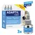 Adaptil Calm economy pack, 3 x 30 days. Comforts your dog in stressful situations such as fireworks or being home alone. Comforts at home. Product bottle and packaging shown.