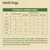 Feeding guidelines table for adult dogs by bodyweight and activity level, showing daily serving in cans. Includes advice to divide servings and adjust if feeding both wet and dry food.