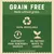 Grain free, made without grains. 100% recyclable. Electricity from renewable sources. No factory waste to landfill.