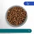 Bowl filled with dry food, chicken icon in top corner, and label showing suitable for age 1 and above.