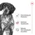 Hund mit drei Symbolen: Unterstützung der Muskulatur, natürliche Abwehrkräfte, optimale Unterstützung der Gesundheit.