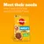 Pedigree Adult with Poultry and Vegetables, 3kg bag. Highlights: natural ingredients, prebiotics, superfoods. Text: Meet their needs every step of the way with Pedigree food.