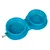 Double écuelle de voyage en silicone Sea Shell TIAKI – 2 x 600 ml
