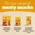Try our range of meaty snacks. PEDIGREE RANCHOS Slices, PEDIGREE RANCHOS Wrap, PEDIGREE RANCHOS LASTIN' LAYERS chews with chicken shown in packaging.